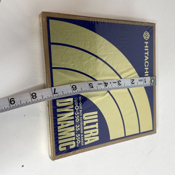 New Hitachi Ultra Dynamic UD0-550, 35 Microns, 550m, Vintage Reel Tape, Sealed - Picture 7 of 8